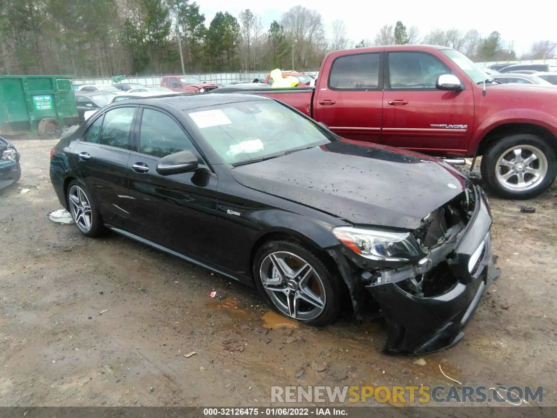 1 Photograph of a damaged car 55SWF6EB1KU292458 MERCEDES-BENZ C-CLASS 2019