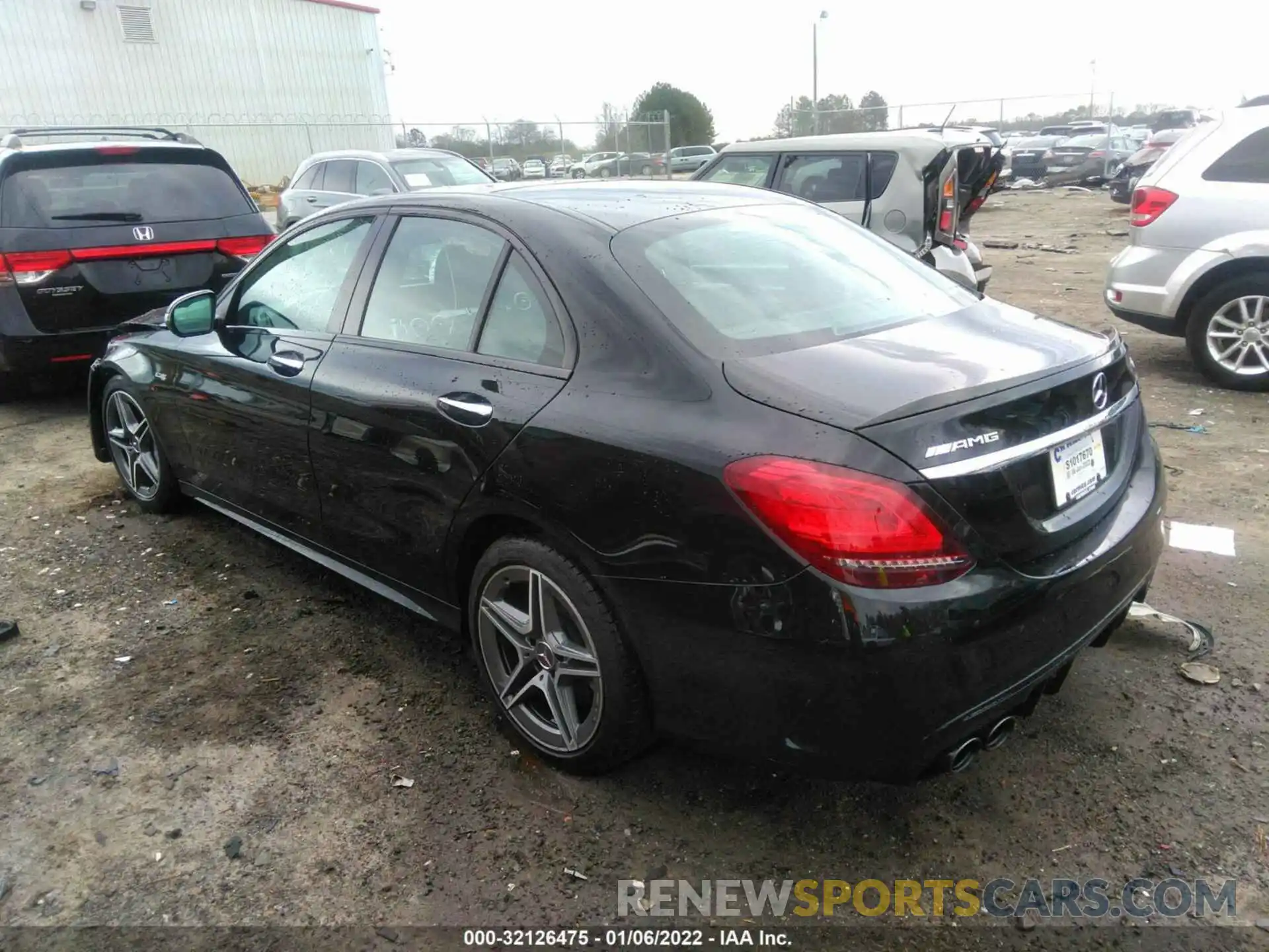 3 Photograph of a damaged car 55SWF6EB1KU292458 MERCEDES-BENZ C-CLASS 2019