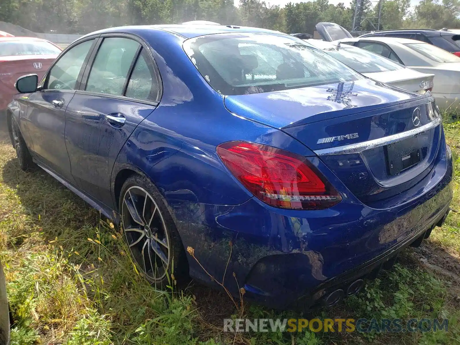 1 Photograph of a damaged car 55SWF6EB1KU308996 MERCEDES-BENZ C-CLASS 2019