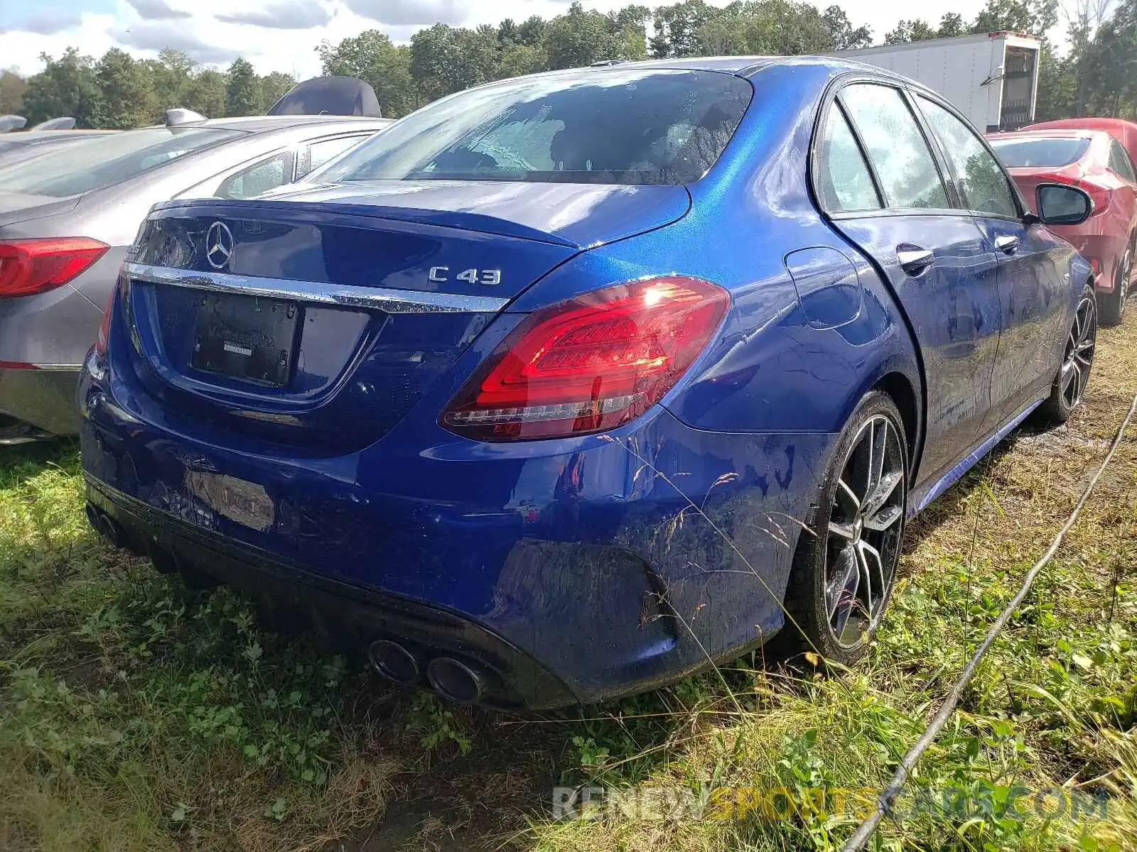 2 Photograph of a damaged car 55SWF6EB1KU308996 MERCEDES-BENZ C-CLASS 2019