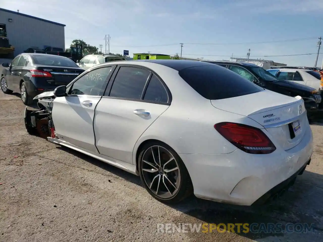 3 Photograph of a damaged car 55SWF6EB2KU293344 MERCEDES-BENZ C-CLASS 2019