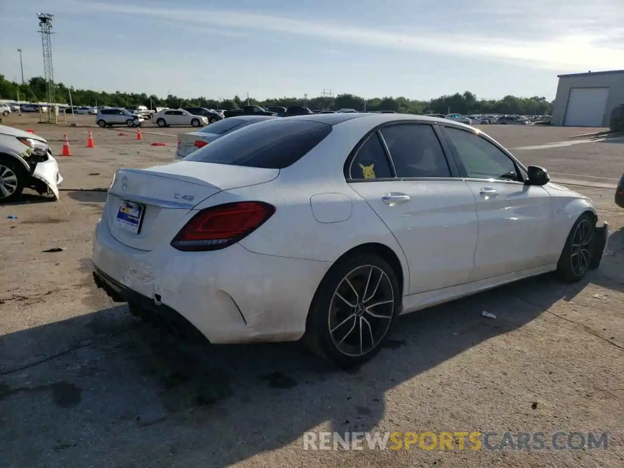 4 Photograph of a damaged car 55SWF6EB2KU293344 MERCEDES-BENZ C-CLASS 2019