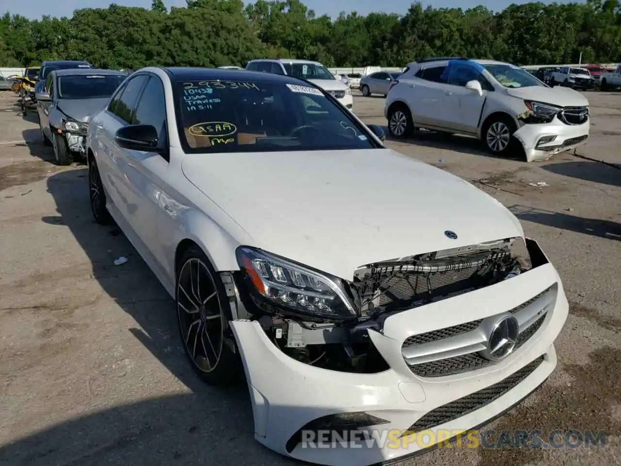 9 Photograph of a damaged car 55SWF6EB2KU293344 MERCEDES-BENZ C-CLASS 2019