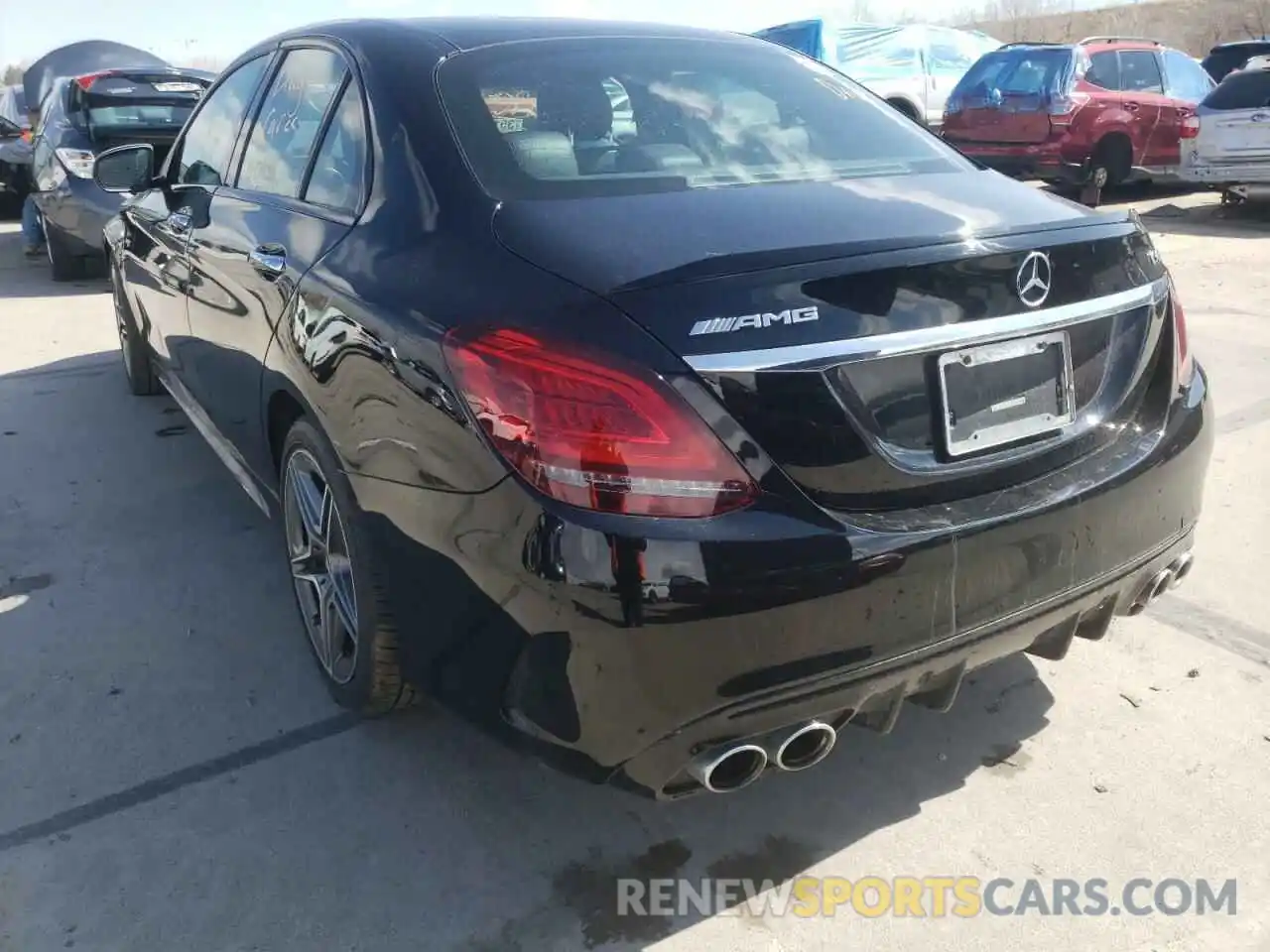 3 Photograph of a damaged car 55SWF6EB3KU291179 MERCEDES-BENZ C-CLASS 2019