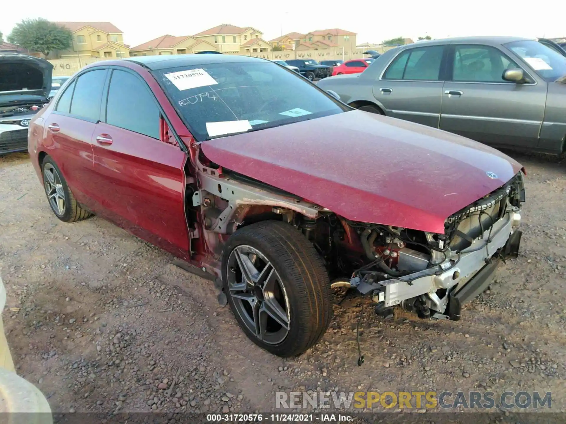 1 Photograph of a damaged car 55SWF6EB3KU311835 MERCEDES-BENZ C-CLASS 2019