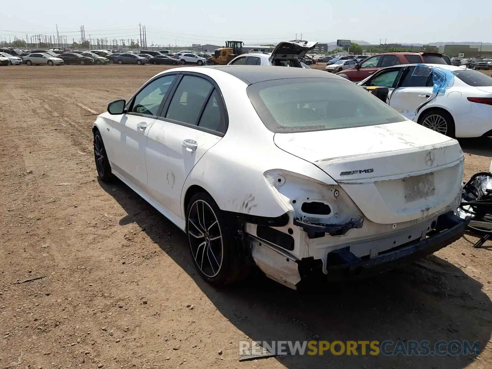 3 Photograph of a damaged car 55SWF6EB4KU284273 MERCEDES-BENZ C CLASS 2019