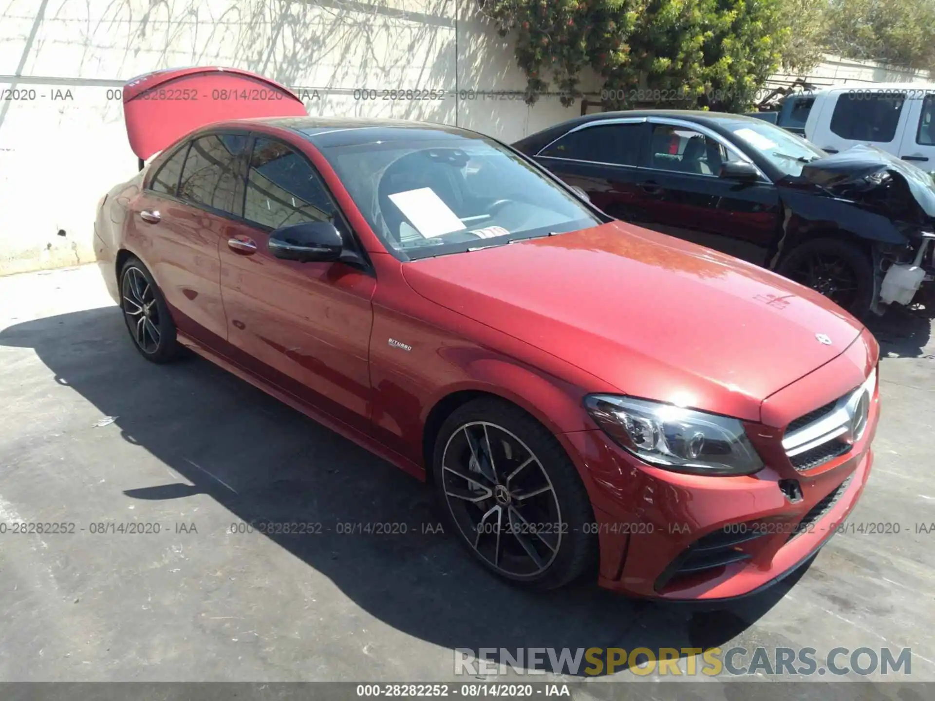 1 Photograph of a damaged car 55SWF6EB4KU284869 MERCEDES-BENZ C-CLASS 2019