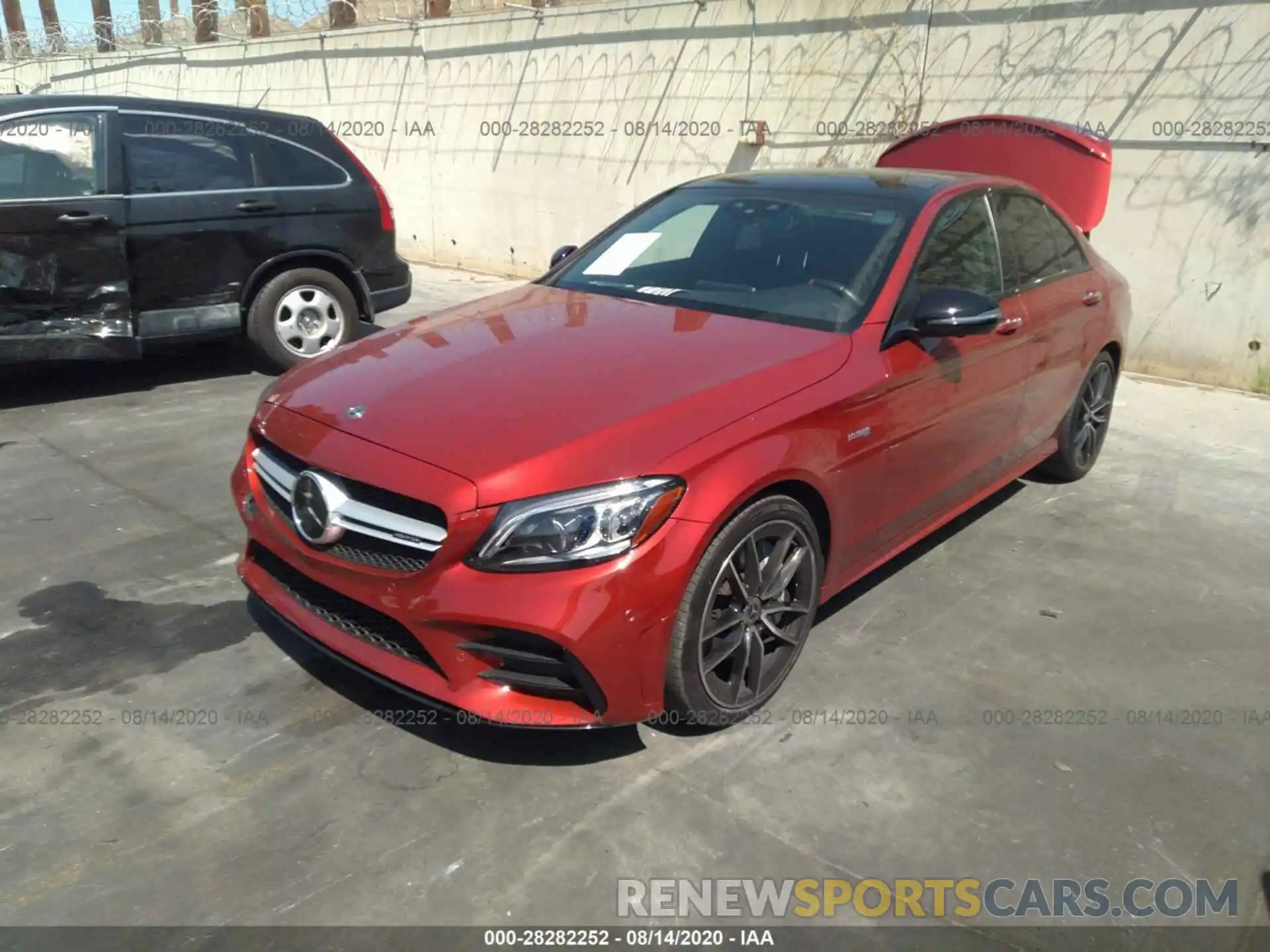 2 Photograph of a damaged car 55SWF6EB4KU284869 MERCEDES-BENZ C-CLASS 2019