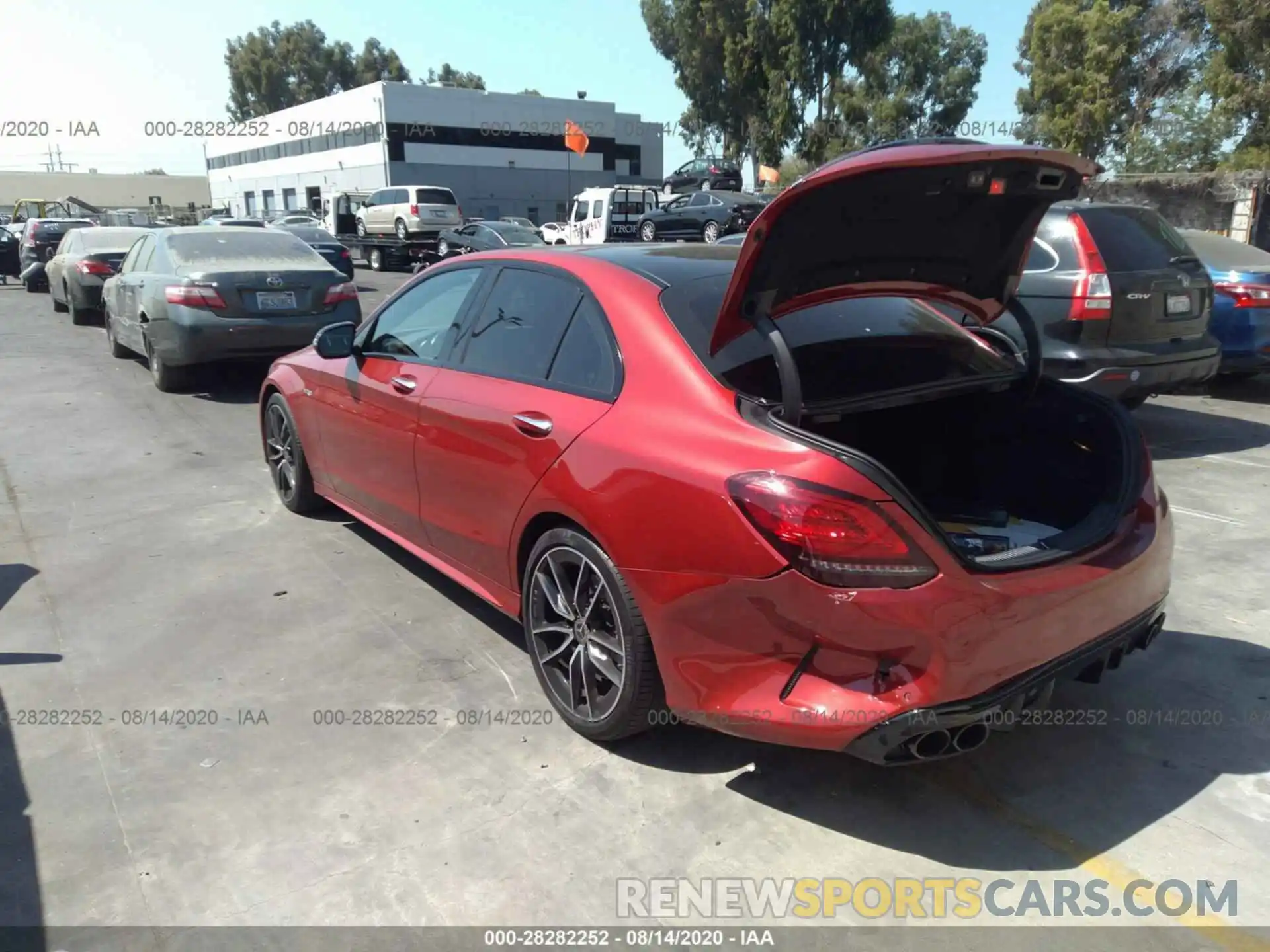 3 Photograph of a damaged car 55SWF6EB4KU284869 MERCEDES-BENZ C-CLASS 2019