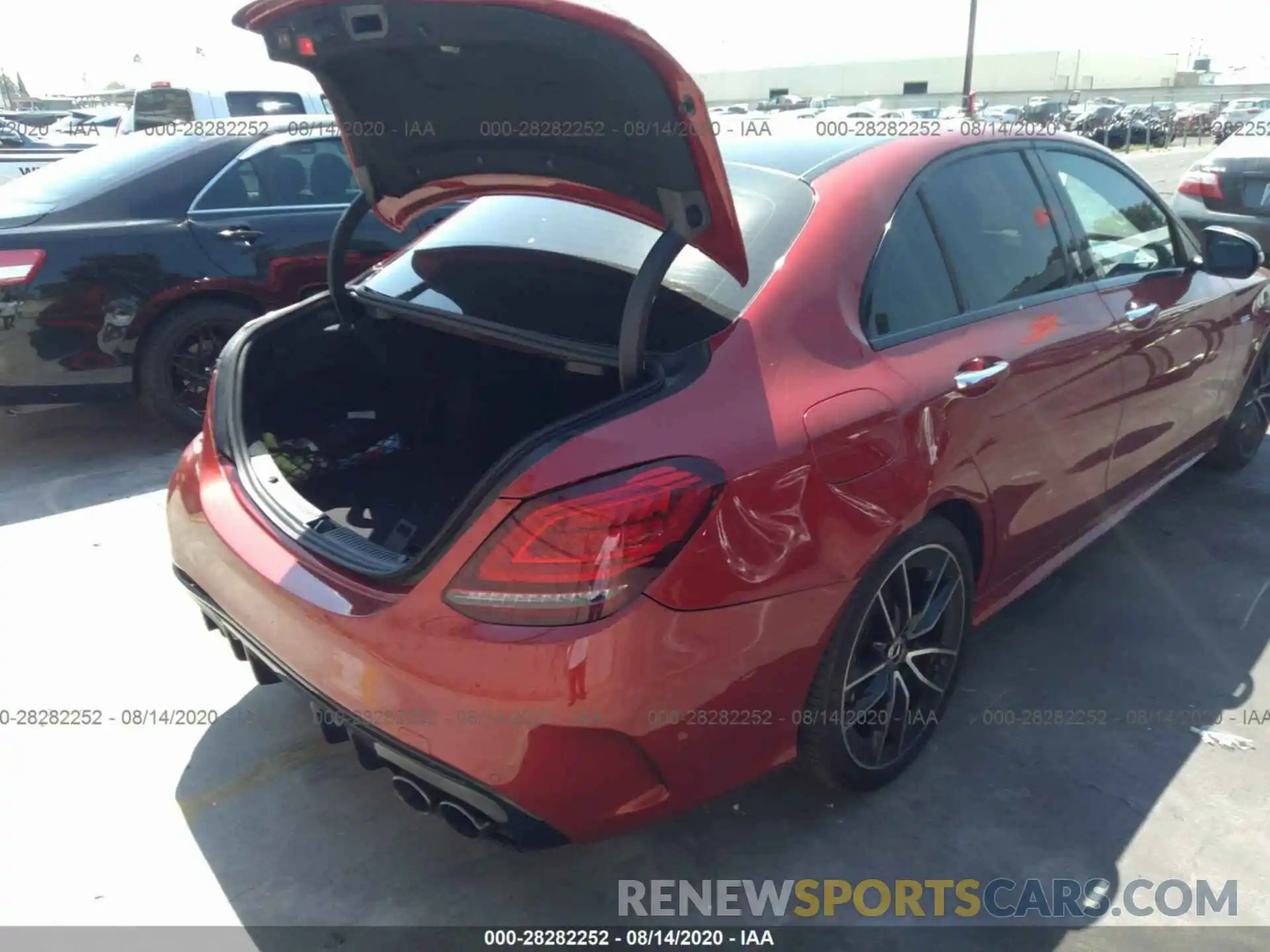 4 Photograph of a damaged car 55SWF6EB4KU284869 MERCEDES-BENZ C-CLASS 2019