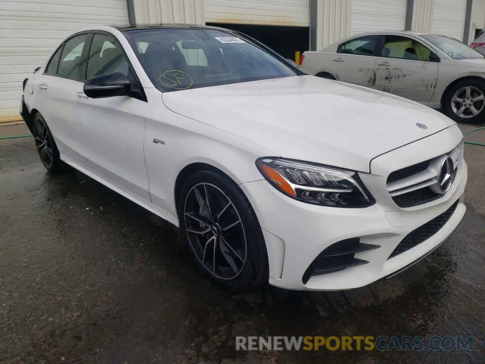 1 Photograph of a damaged car 55SWF6EB4KU290316 MERCEDES-BENZ C-CLASS 2019