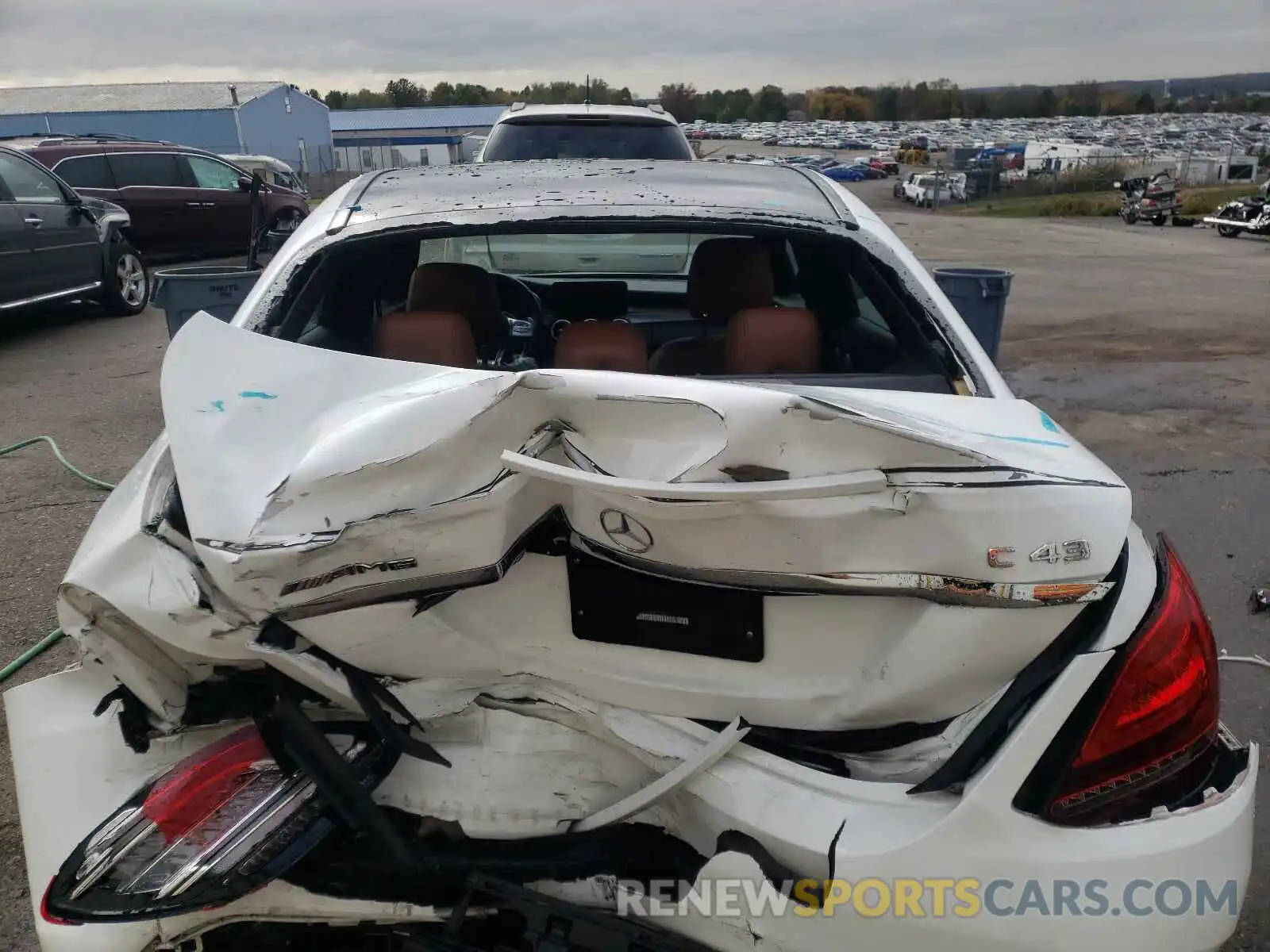 9 Photograph of a damaged car 55SWF6EB4KU290316 MERCEDES-BENZ C-CLASS 2019