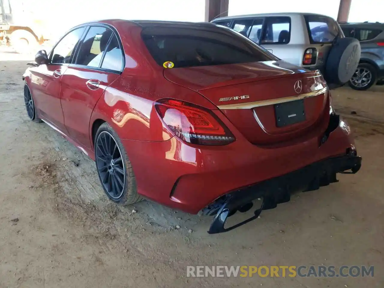 3 Photograph of a damaged car 55SWF6EB4KU292146 MERCEDES-BENZ C-CLASS 2019