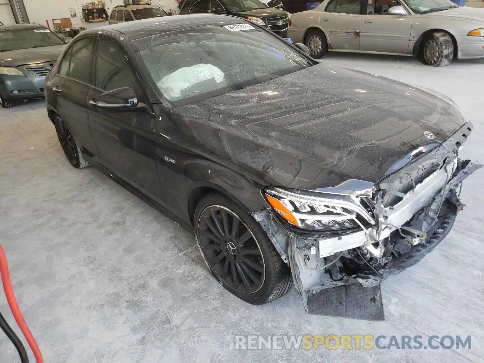 1 Photograph of a damaged car 55SWF6EB4KU299226 MERCEDES-BENZ C-CLASS 2019