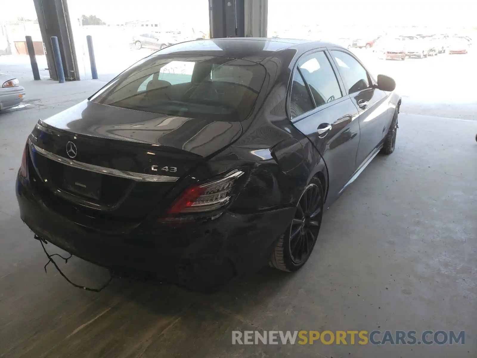 4 Photograph of a damaged car 55SWF6EB4KU299226 MERCEDES-BENZ C-CLASS 2019