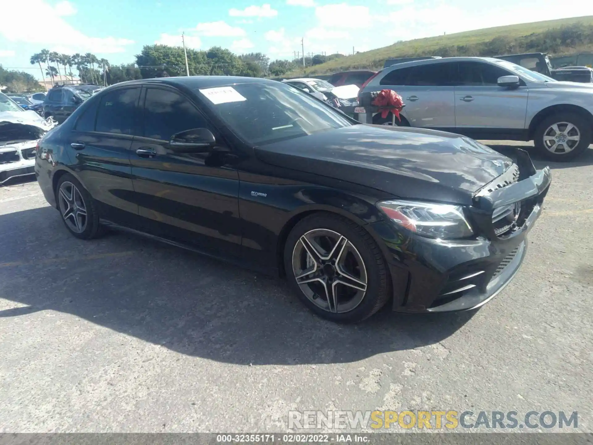 1 Photograph of a damaged car 55SWF6EB4KU317336 MERCEDES-BENZ C-CLASS 2019