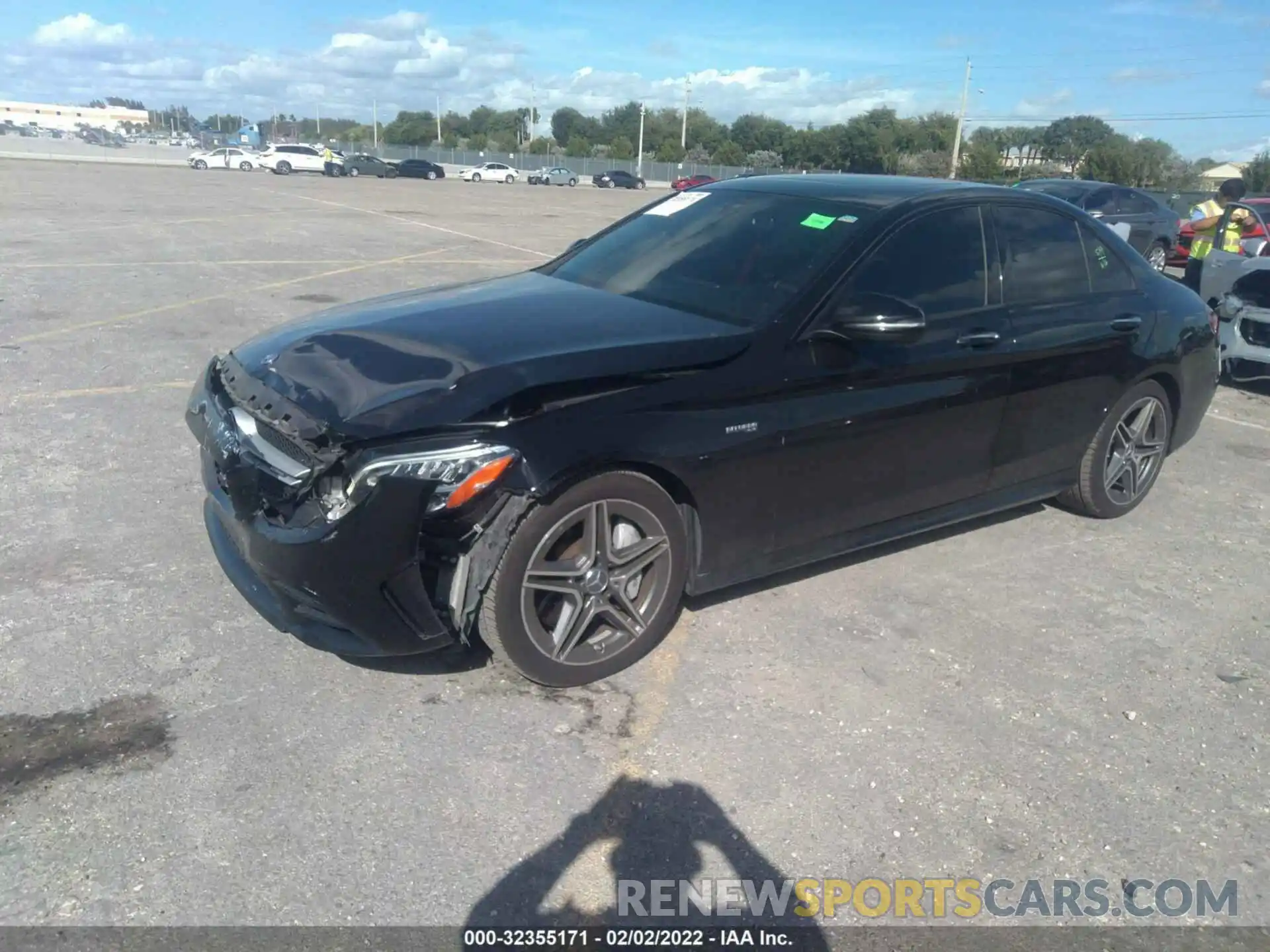 2 Photograph of a damaged car 55SWF6EB4KU317336 MERCEDES-BENZ C-CLASS 2019