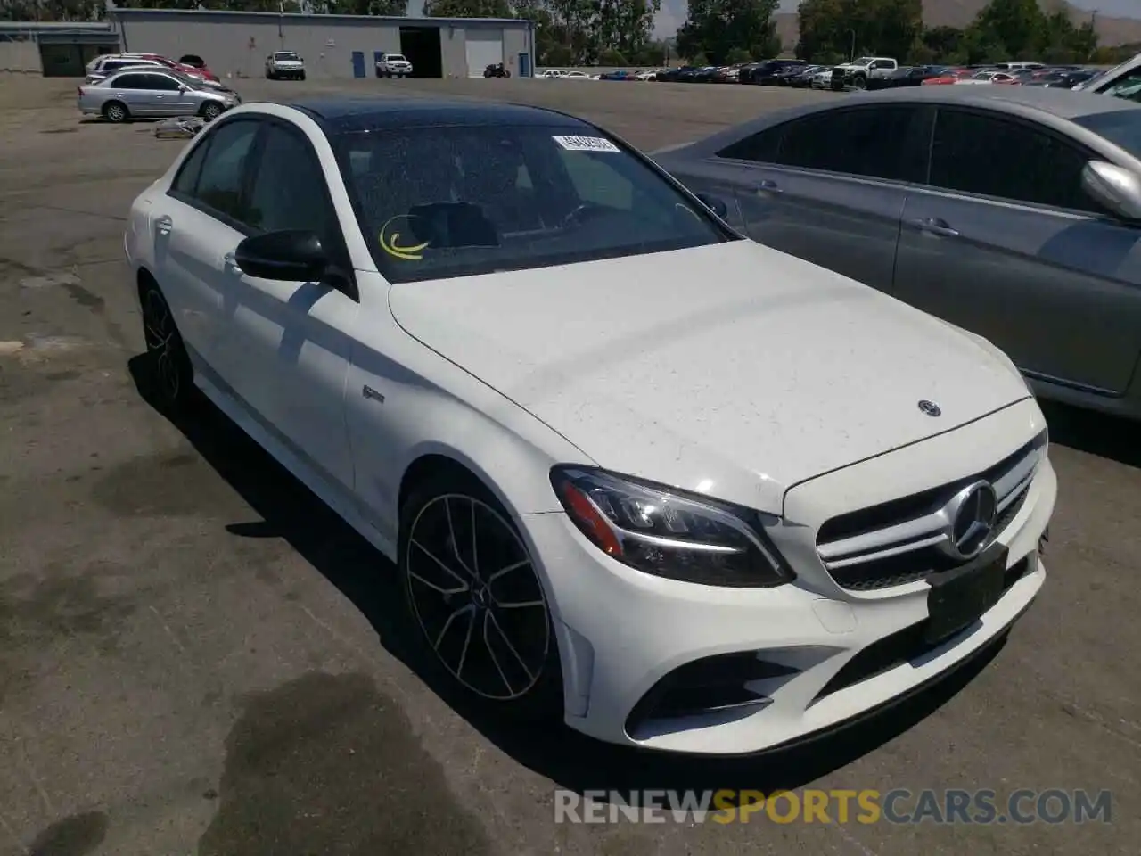 1 Photograph of a damaged car 55SWF6EB5KU293192 MERCEDES-BENZ C-CLASS 2019