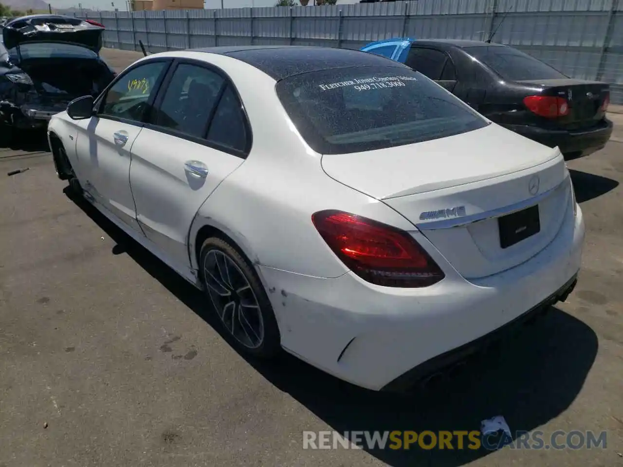 3 Photograph of a damaged car 55SWF6EB5KU293192 MERCEDES-BENZ C-CLASS 2019