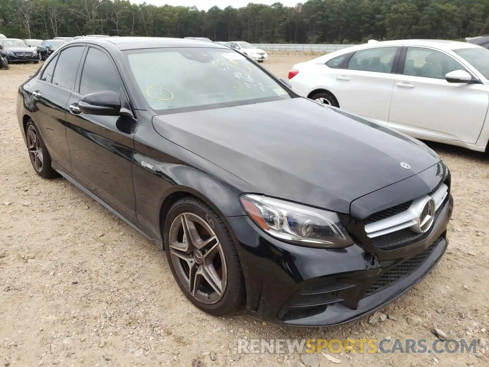 1 Photograph of a damaged car 55SWF6EB5KU293855 MERCEDES-BENZ C-CLASS 2019