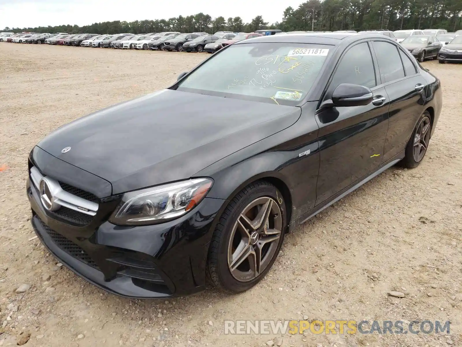 2 Photograph of a damaged car 55SWF6EB5KU293855 MERCEDES-BENZ C-CLASS 2019