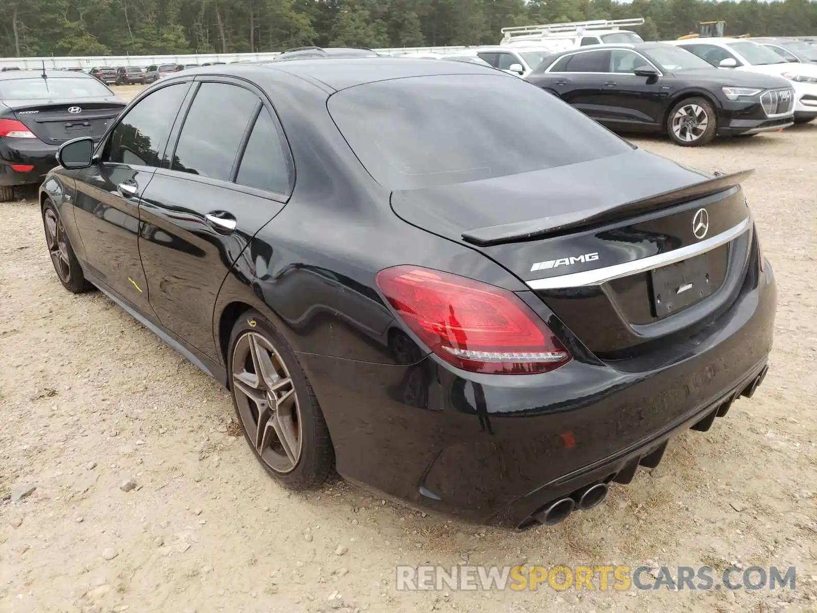 3 Photograph of a damaged car 55SWF6EB5KU293855 MERCEDES-BENZ C-CLASS 2019