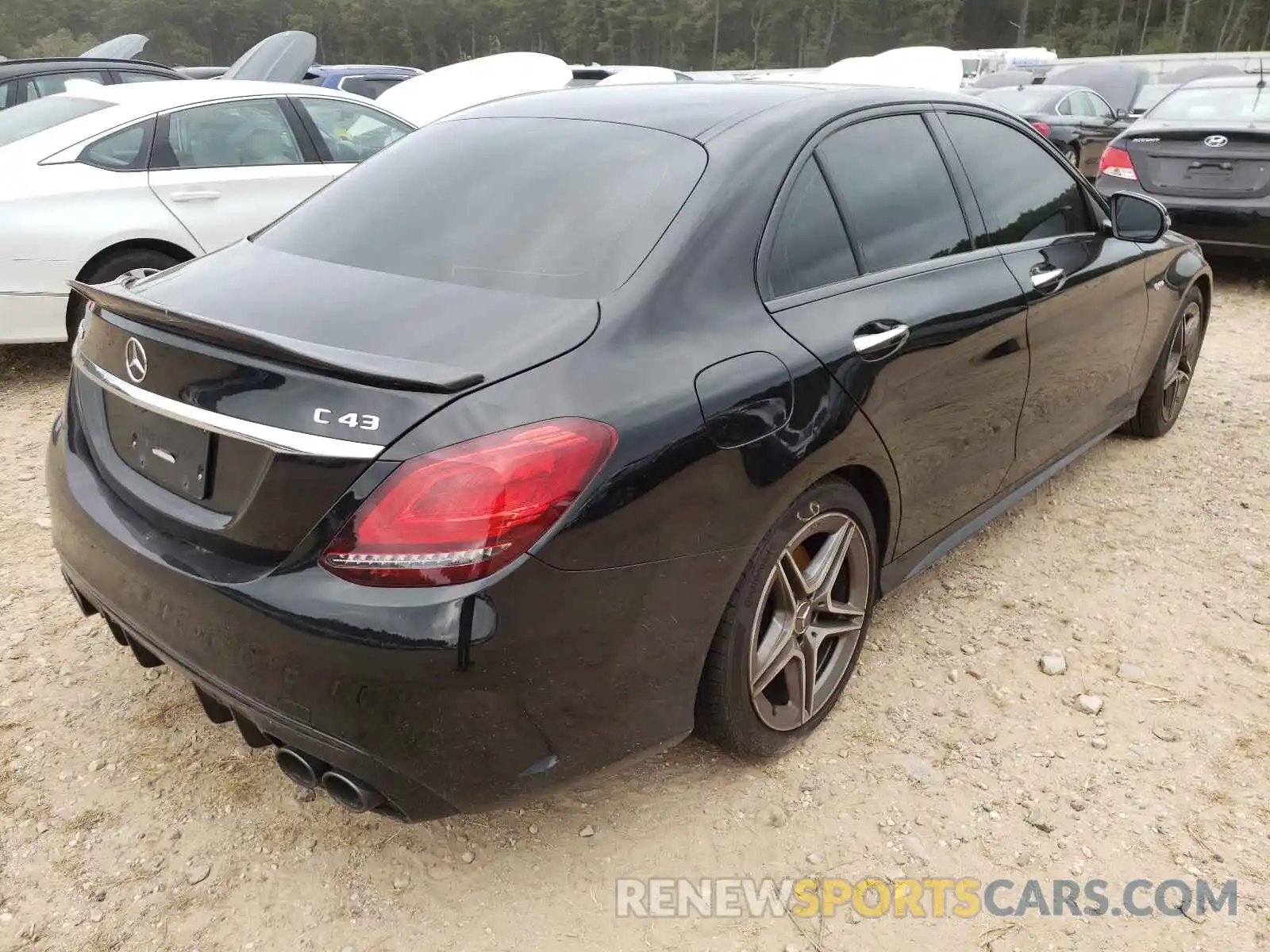 4 Photograph of a damaged car 55SWF6EB5KU293855 MERCEDES-BENZ C-CLASS 2019