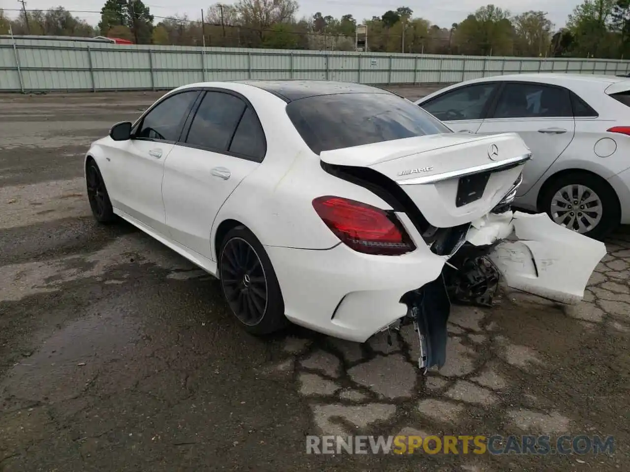 3 Photograph of a damaged car 55SWF6EB5KU299395 MERCEDES-BENZ C-CLASS 2019