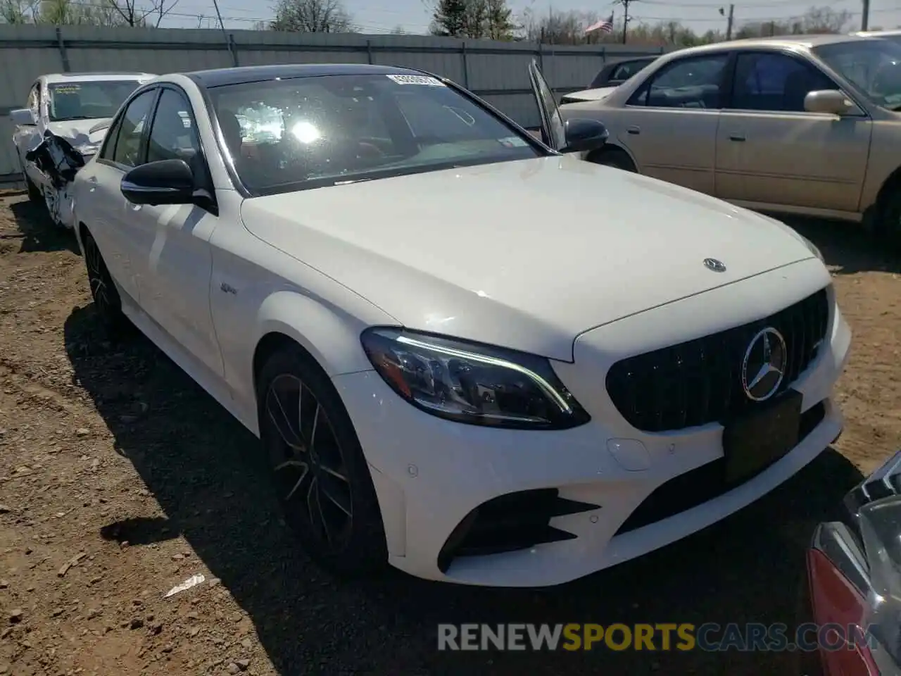 1 Photograph of a damaged car 55SWF6EB5KU308807 MERCEDES-BENZ C-CLASS 2019