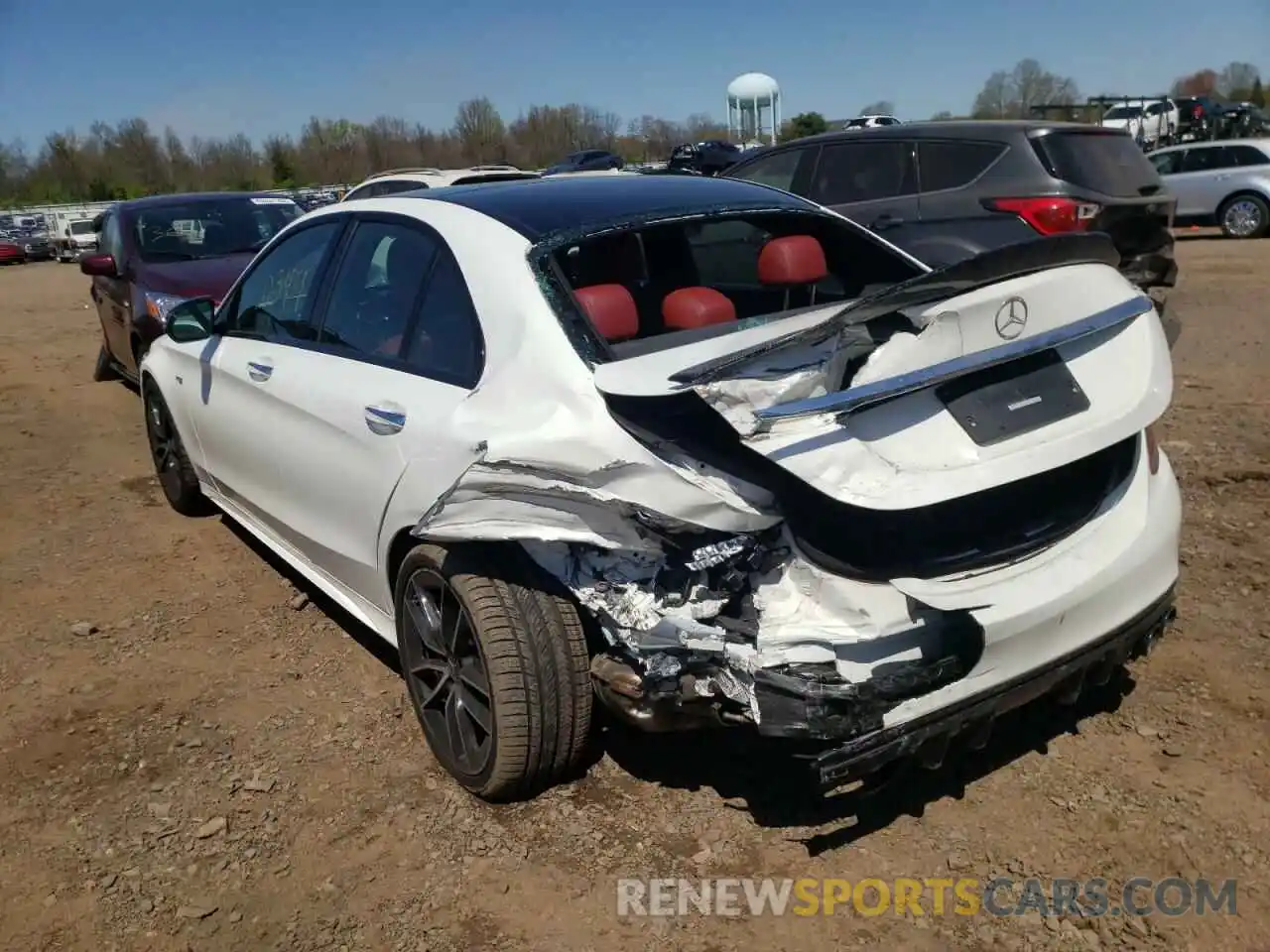 3 Photograph of a damaged car 55SWF6EB5KU308807 MERCEDES-BENZ C-CLASS 2019