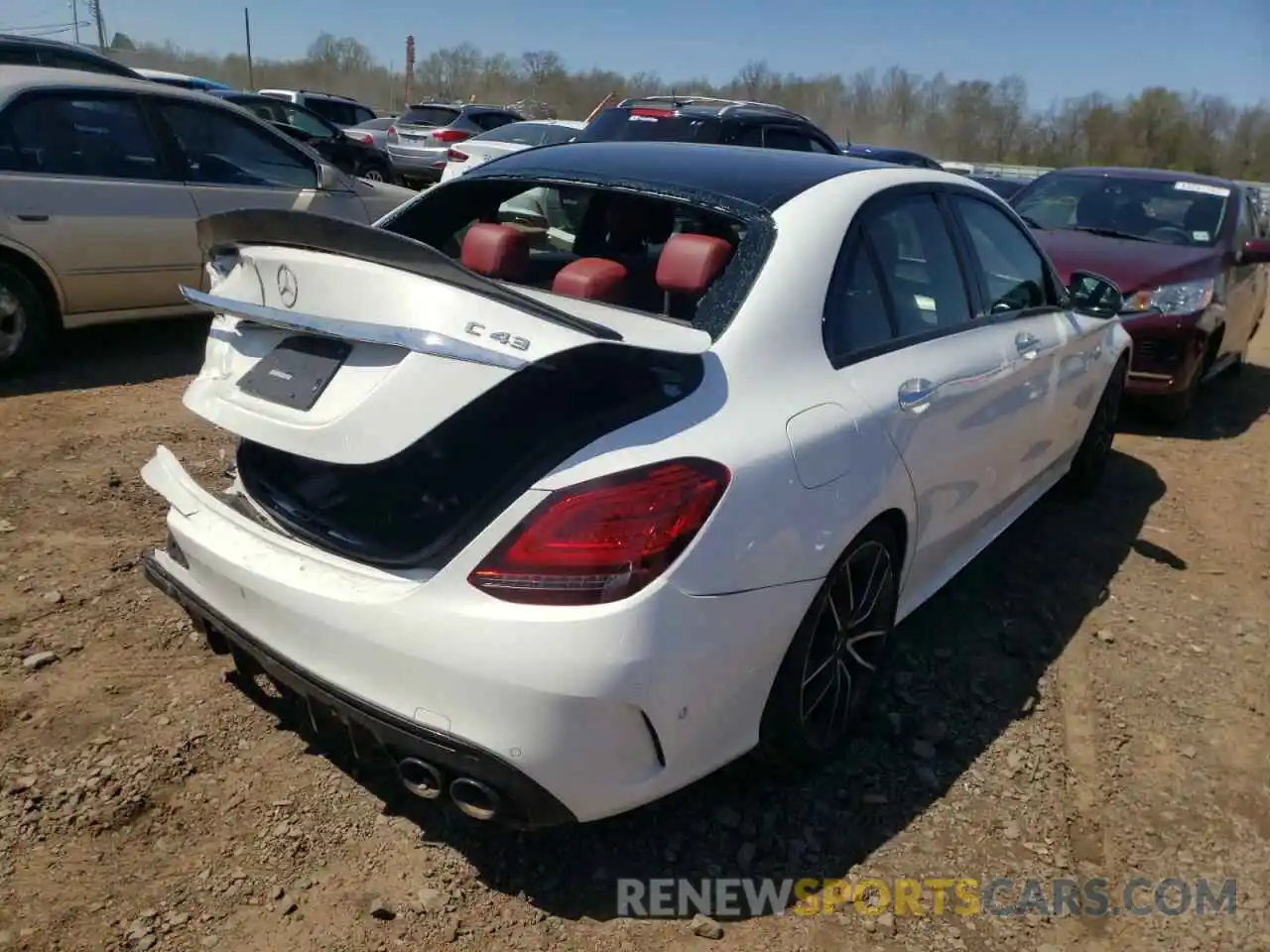 4 Photograph of a damaged car 55SWF6EB5KU308807 MERCEDES-BENZ C-CLASS 2019