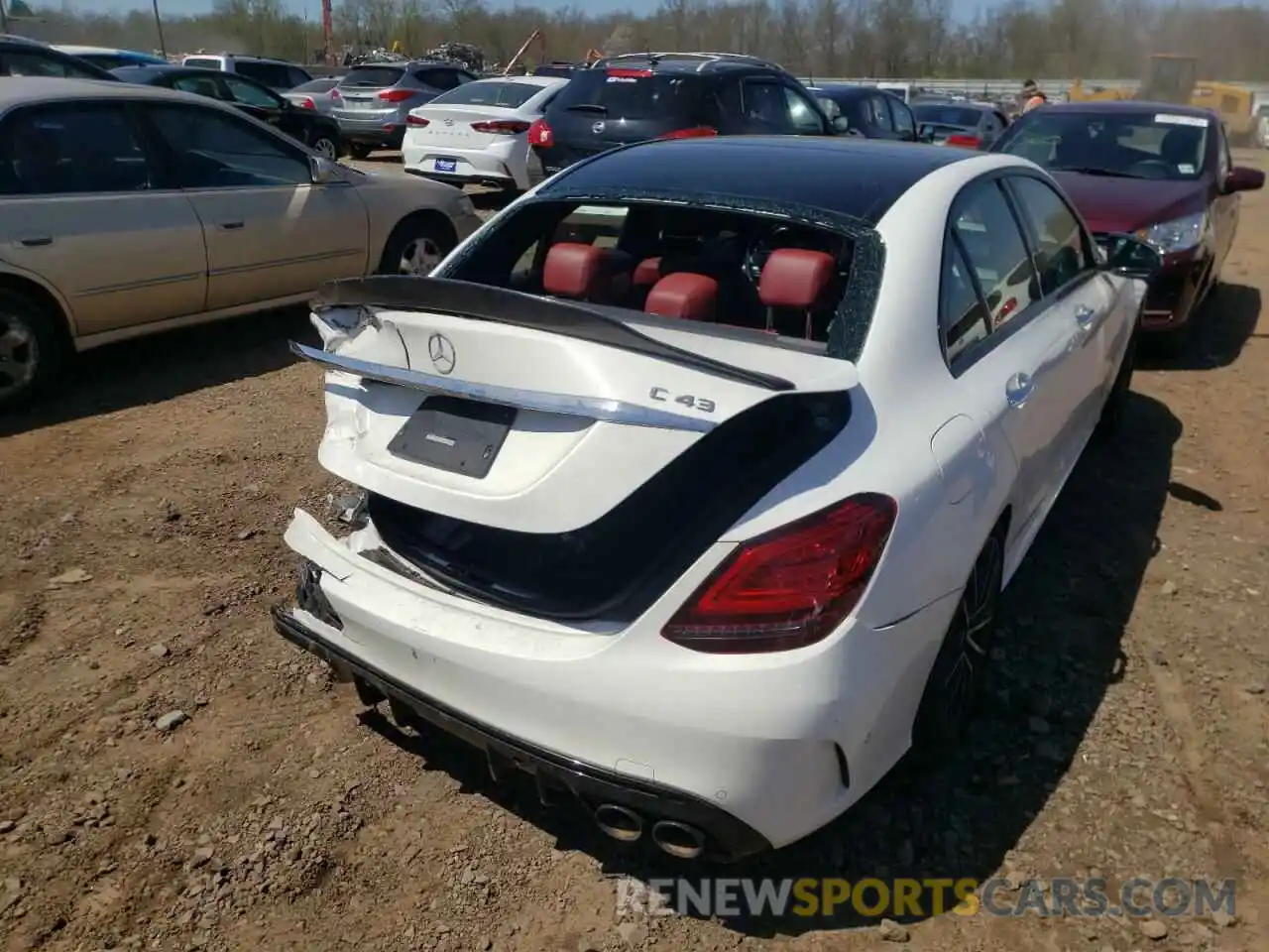 9 Photograph of a damaged car 55SWF6EB5KU308807 MERCEDES-BENZ C-CLASS 2019