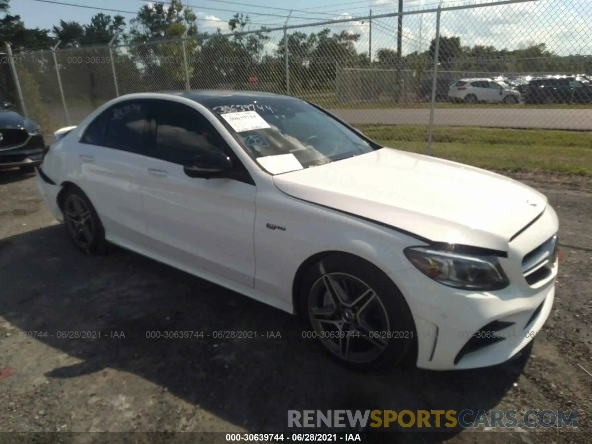 1 Photograph of a damaged car 55SWF6EB5KU309746 MERCEDES-BENZ C-CLASS 2019