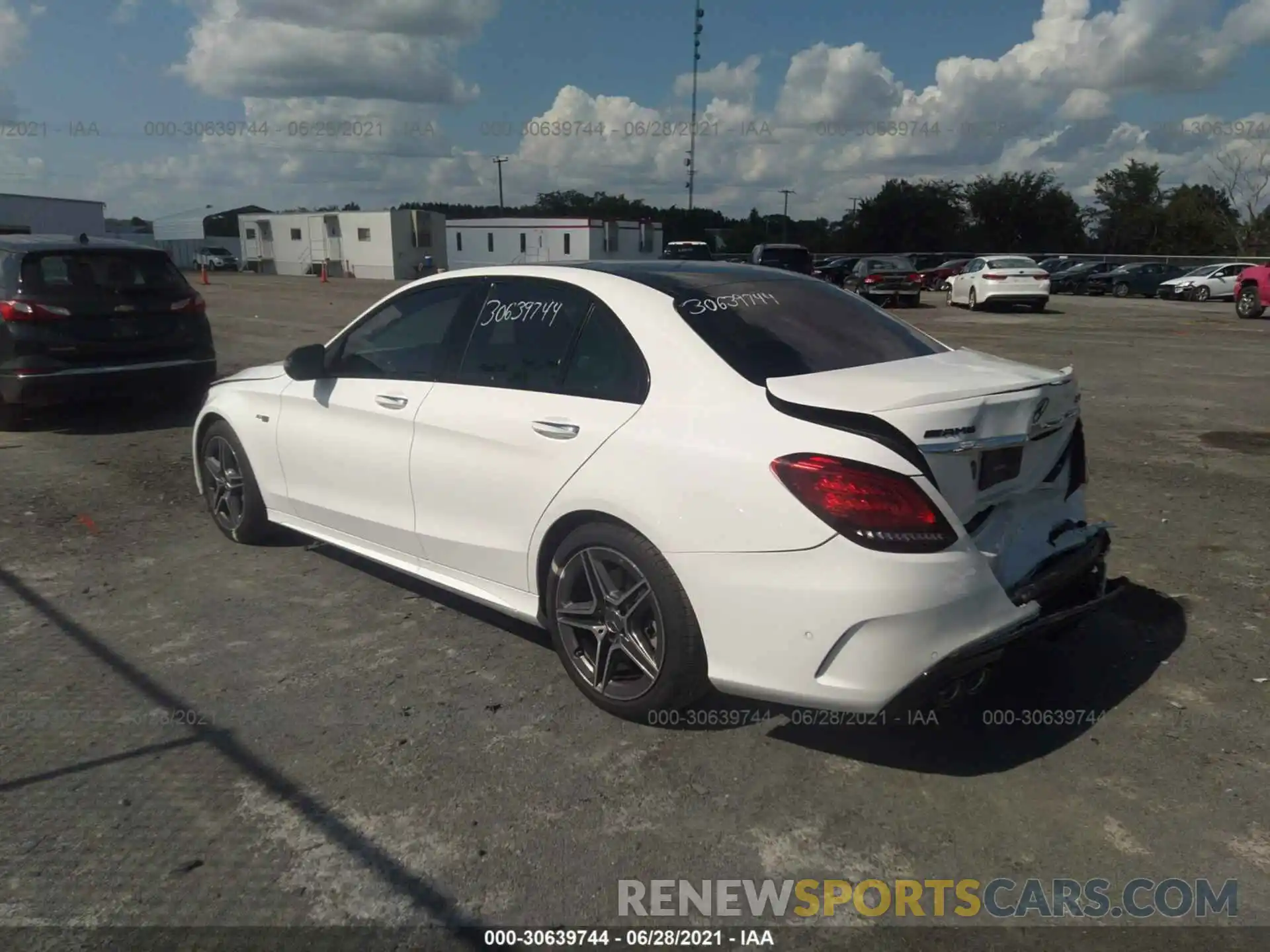 3 Photograph of a damaged car 55SWF6EB5KU309746 MERCEDES-BENZ C-CLASS 2019