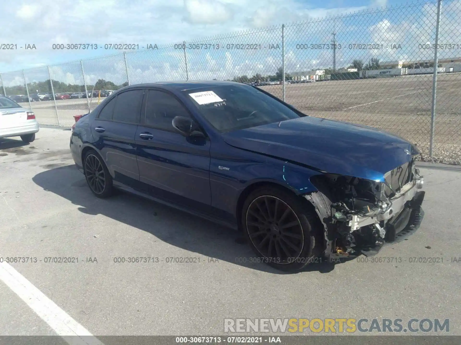 1 Photograph of a damaged car 55SWF6EB5KU313568 MERCEDES-BENZ C-CLASS 2019