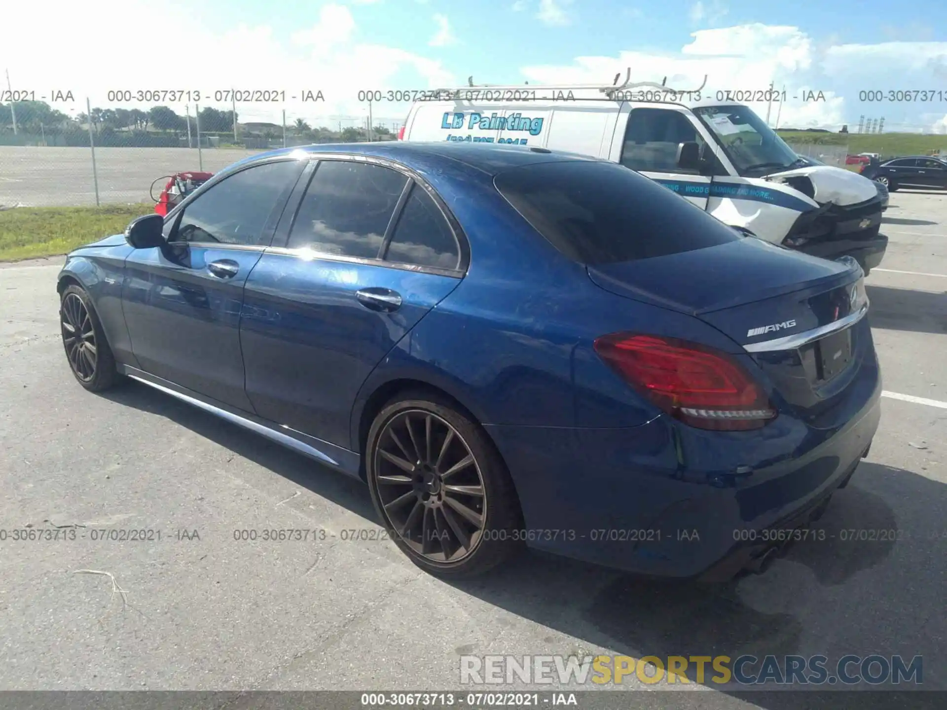 3 Photograph of a damaged car 55SWF6EB5KU313568 MERCEDES-BENZ C-CLASS 2019