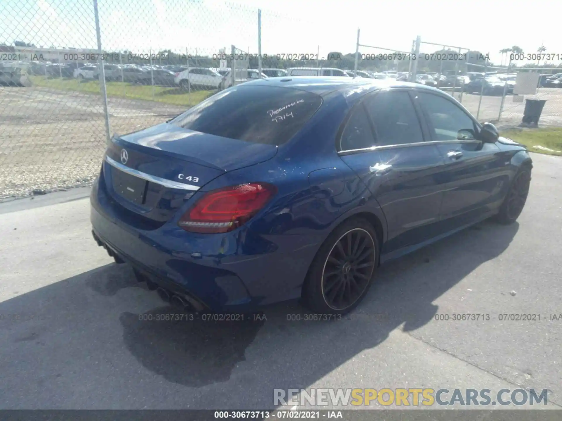 4 Photograph of a damaged car 55SWF6EB5KU313568 MERCEDES-BENZ C-CLASS 2019