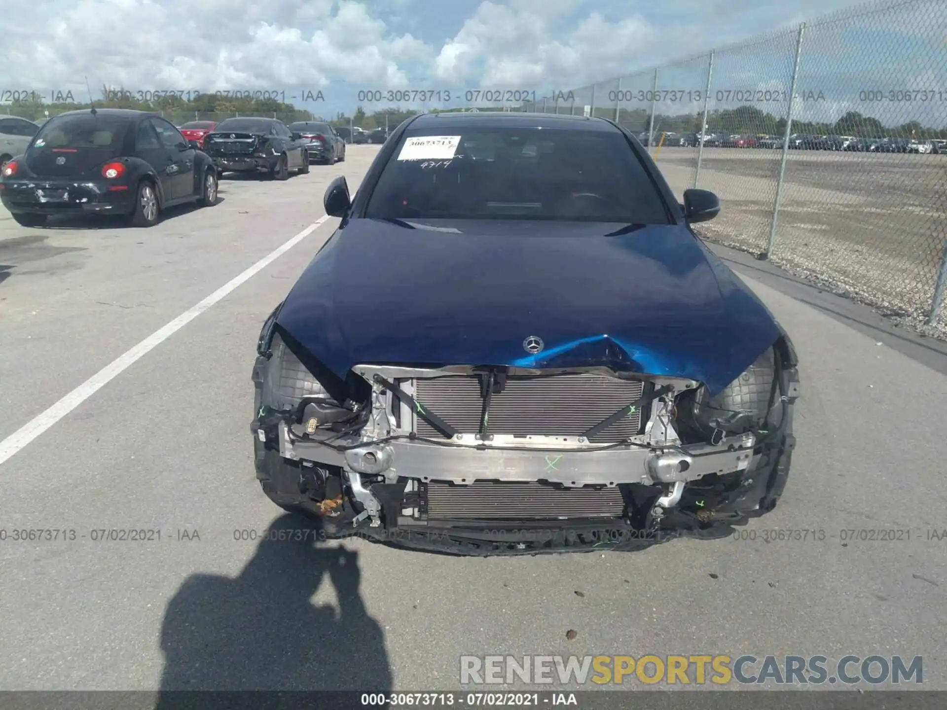 6 Photograph of a damaged car 55SWF6EB5KU313568 MERCEDES-BENZ C-CLASS 2019