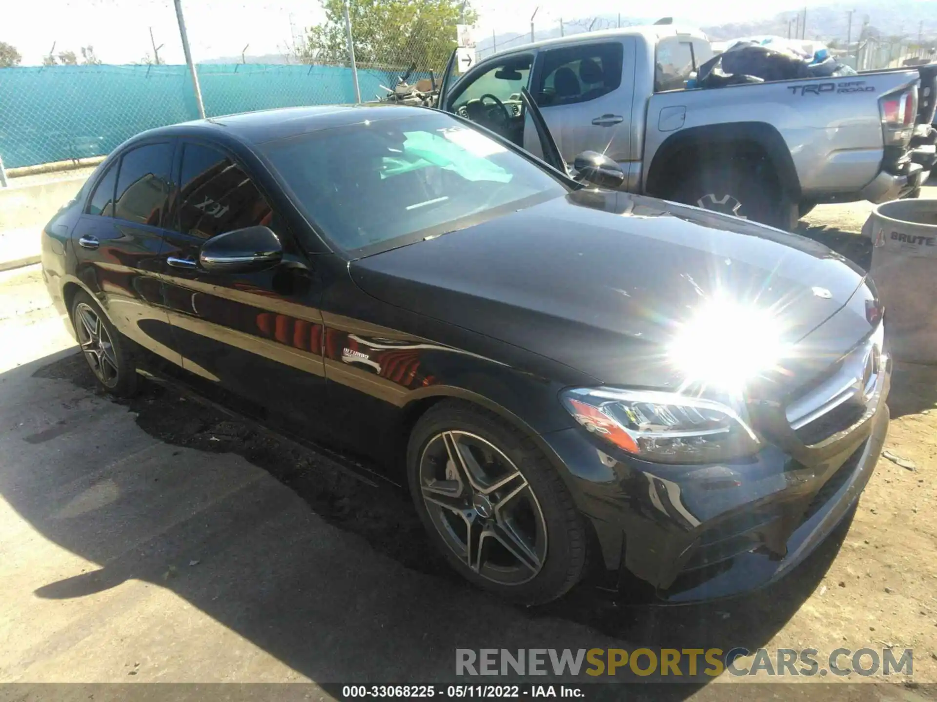 1 Photograph of a damaged car 55SWF6EB6KU285022 MERCEDES-BENZ C-CLASS 2019