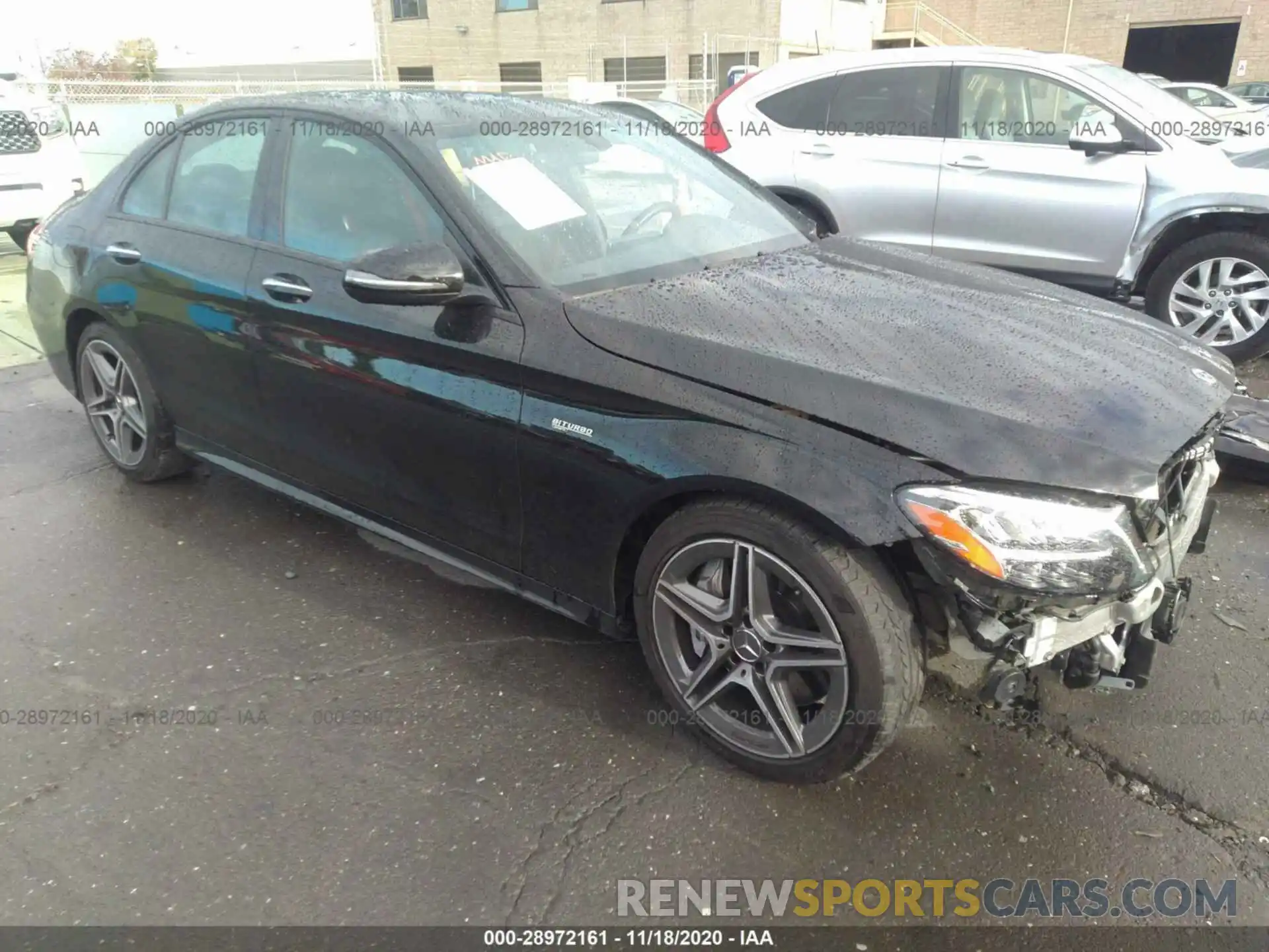 1 Photograph of a damaged car 55SWF6EB6KU287031 MERCEDES-BENZ C-CLASS 2019