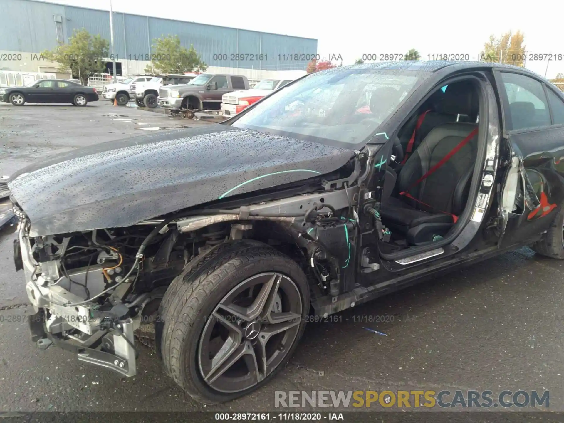 6 Photograph of a damaged car 55SWF6EB6KU287031 MERCEDES-BENZ C-CLASS 2019