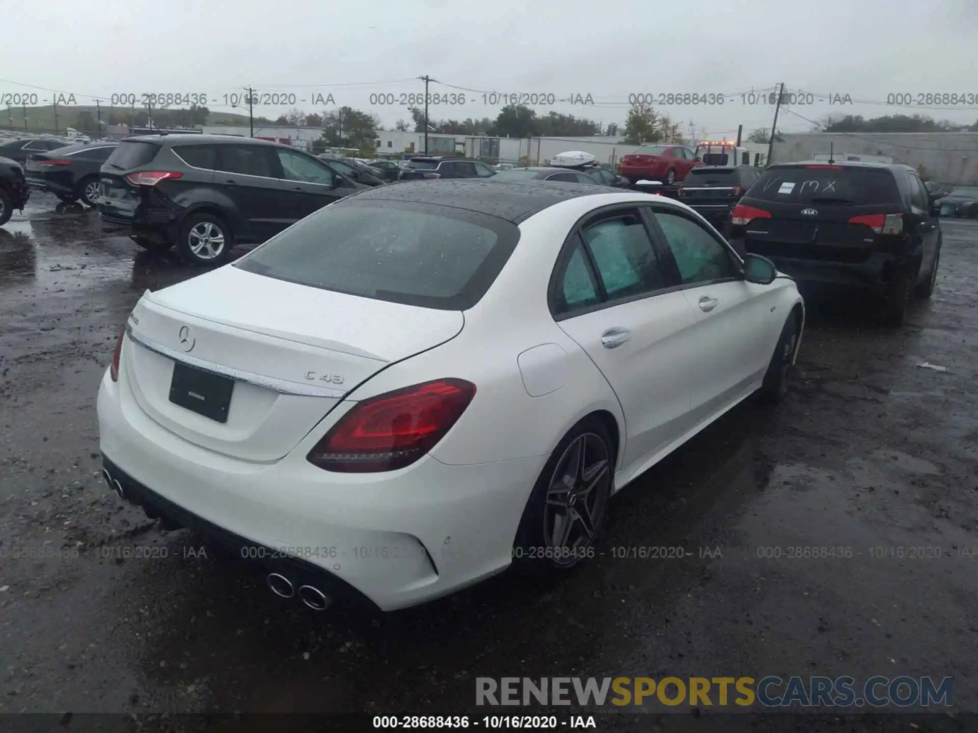 4 Photograph of a damaged car 55SWF6EB6KU308380 MERCEDES-BENZ C-CLASS 2019