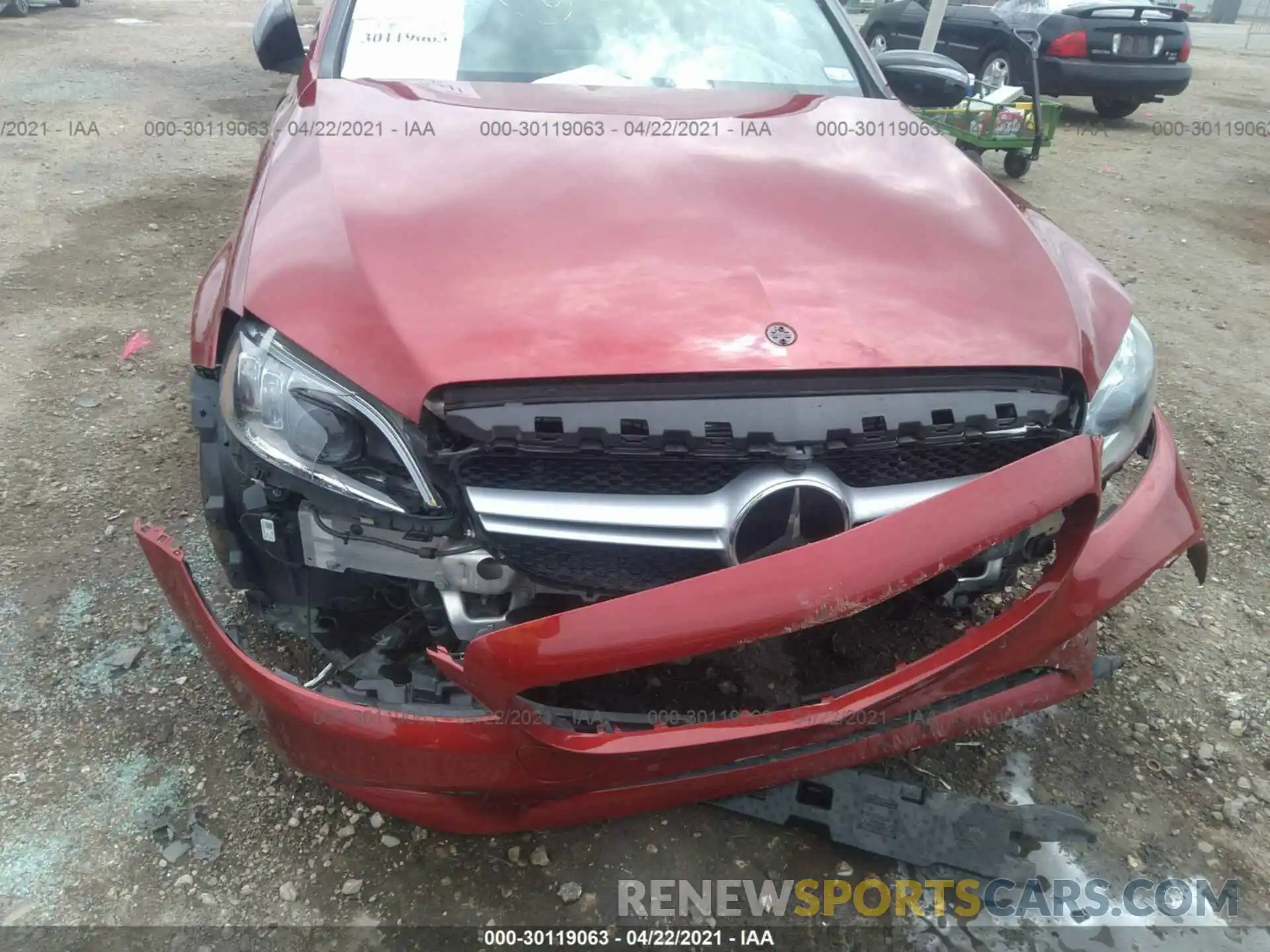 6 Photograph of a damaged car 55SWF6EB6KU312252 MERCEDES-BENZ C-CLASS 2019