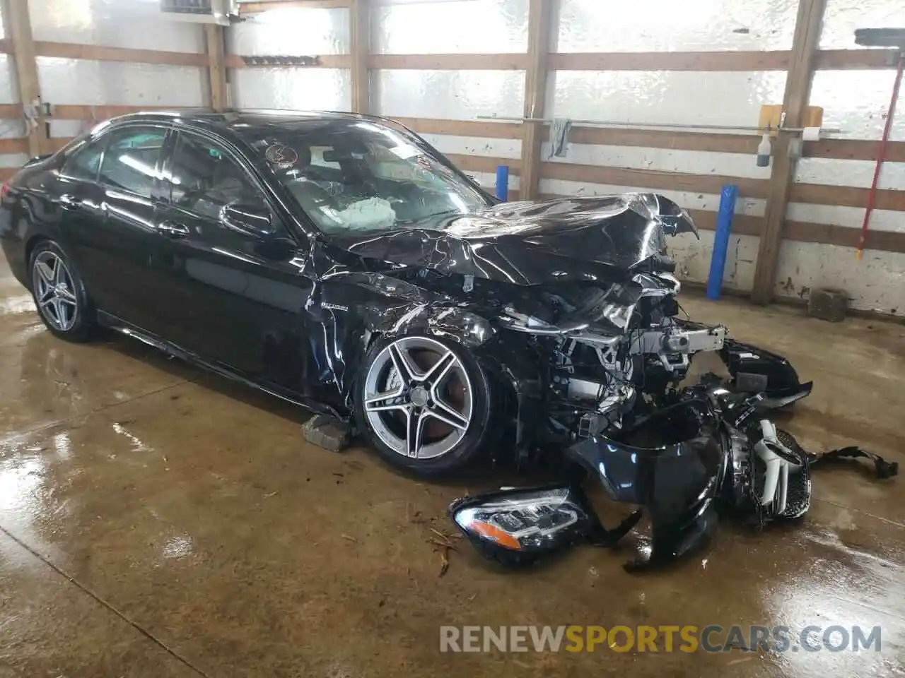 1 Photograph of a damaged car 55SWF6EB7KU291203 MERCEDES-BENZ C-CLASS 2019