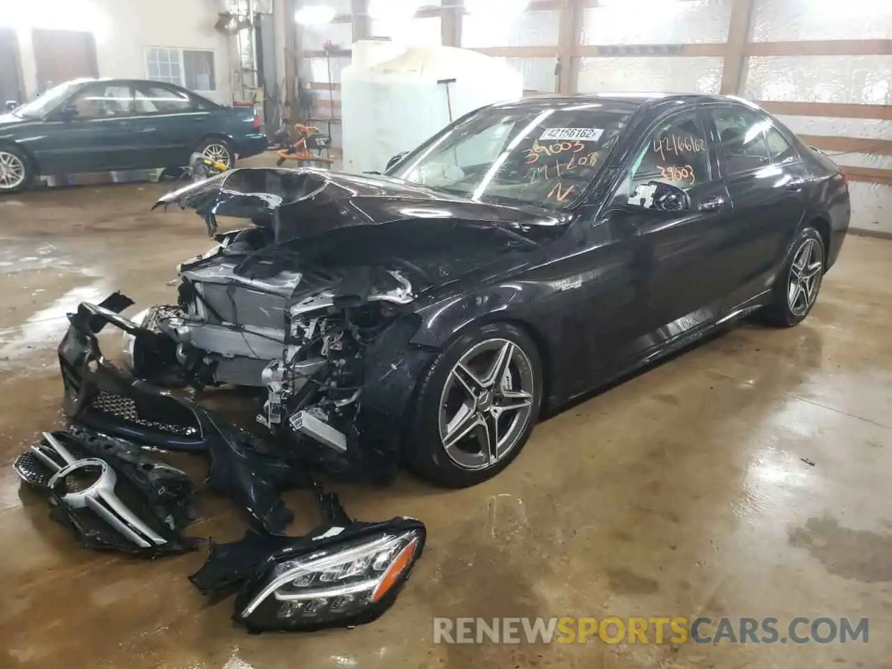 2 Photograph of a damaged car 55SWF6EB7KU291203 MERCEDES-BENZ C-CLASS 2019