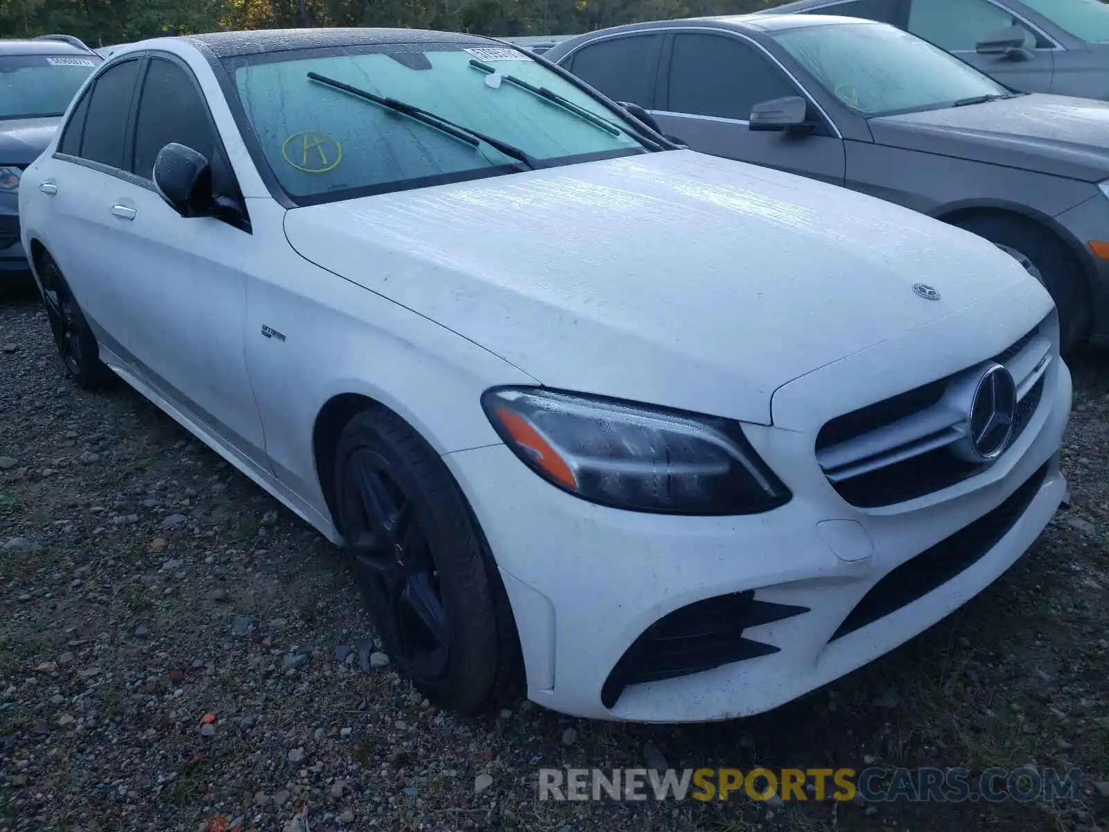 1 Photograph of a damaged car 55SWF6EB7KU294554 MERCEDES-BENZ C-CLASS 2019