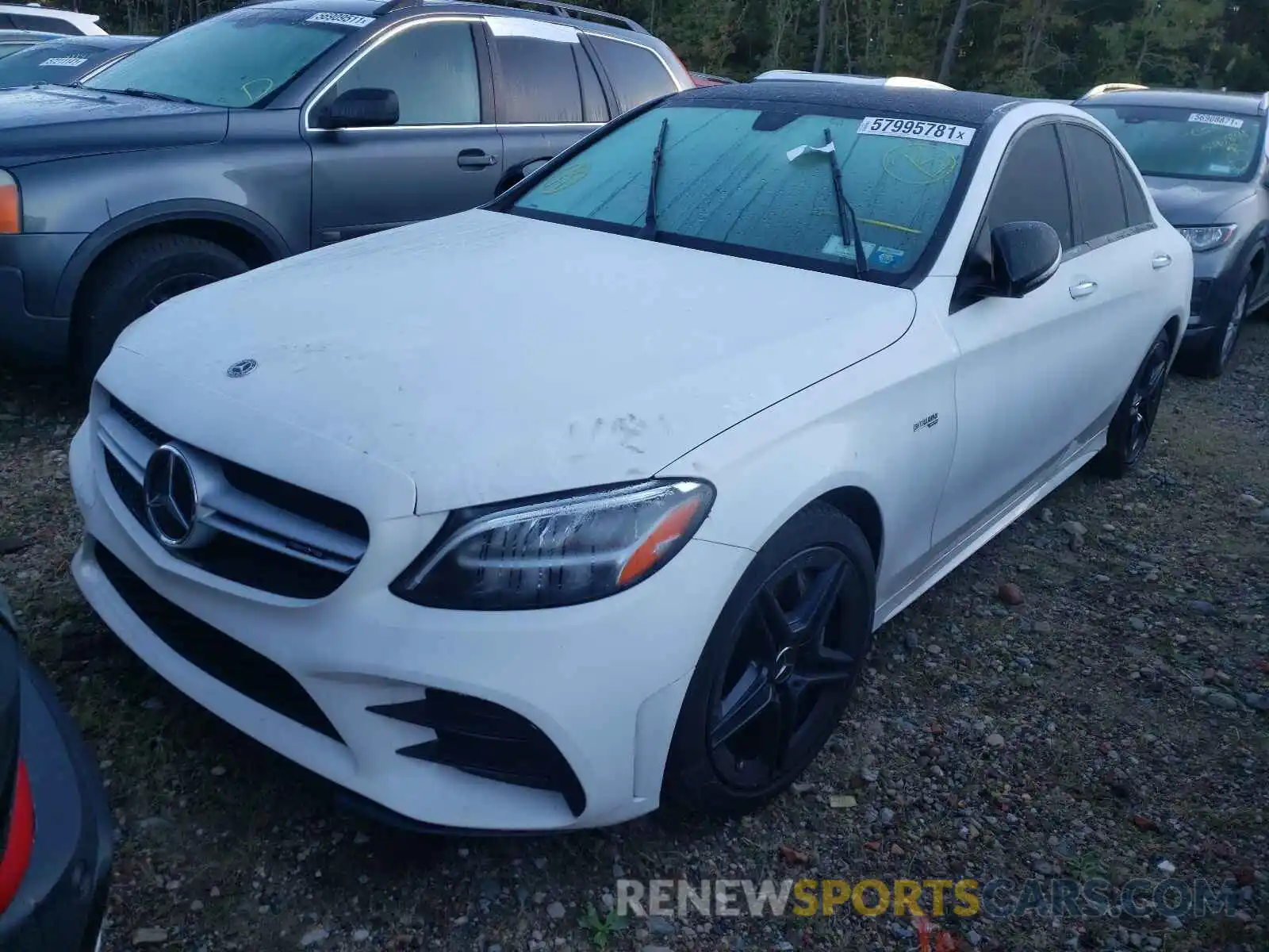 2 Photograph of a damaged car 55SWF6EB7KU294554 MERCEDES-BENZ C-CLASS 2019