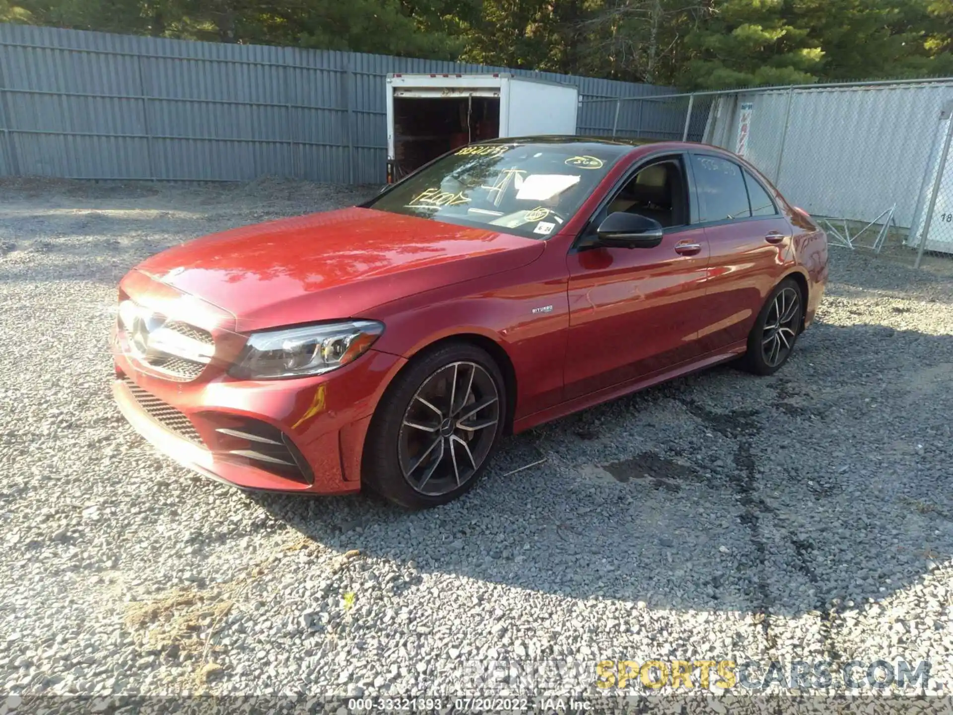 2 Photograph of a damaged car 55SWF6EB7KU295011 MERCEDES-BENZ C-CLASS 2019