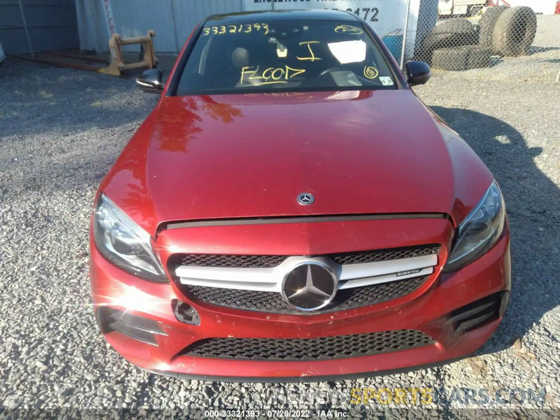 6 Photograph of a damaged car 55SWF6EB7KU295011 MERCEDES-BENZ C-CLASS 2019