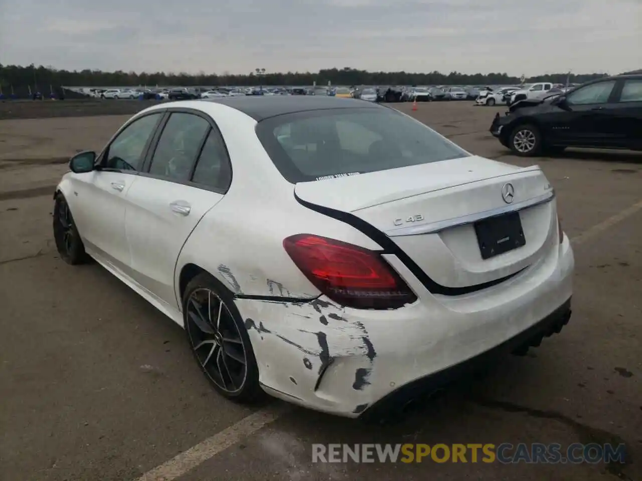 3 Photograph of a damaged car 55SWF6EB7KU318657 MERCEDES-BENZ C-CLASS 2019